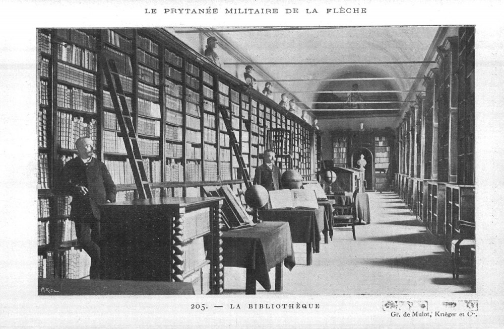 Vue de la Bibliothèque, extrait de la Revue hebdomadaire