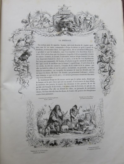 Vie d'Esope,Paris, De l'Imprimerie rue de Verneuil, n°4, 1840